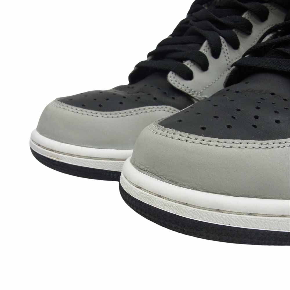 NIKE ナイキ 555088-035 Air Jordan 1 High OG Shadow 2.0 エアジョーダン 1 ハイ OG シャドウ2.0 ブラック系 グレー系 US10.5【中古】