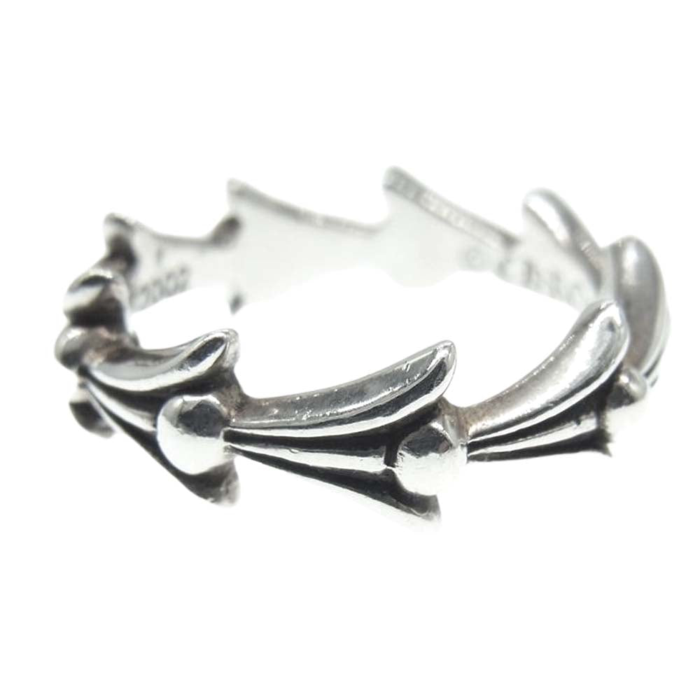 CHROME HEARTS クロムハーツ（原本無） クロス テイル リング シルバー系 16号【中古】