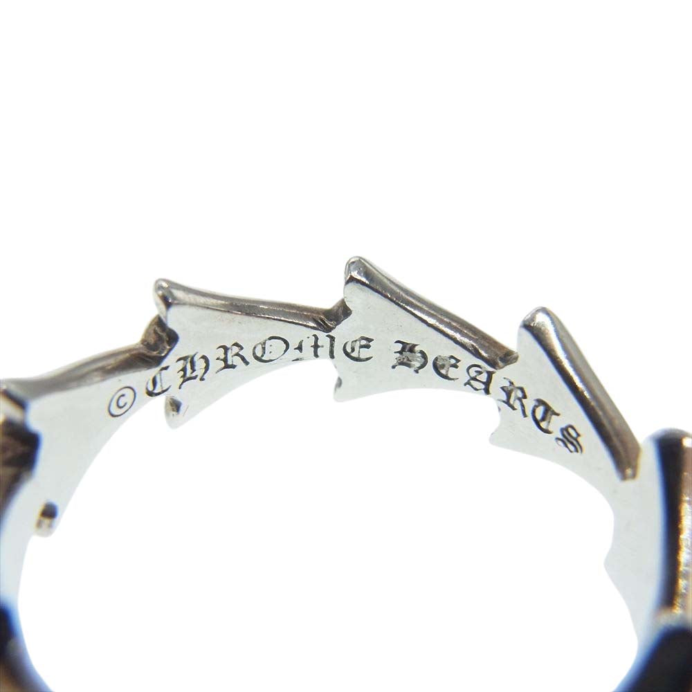 CHROME HEARTS クロムハーツ（原本無） クロス テイル リング シルバー系 16号【中古】