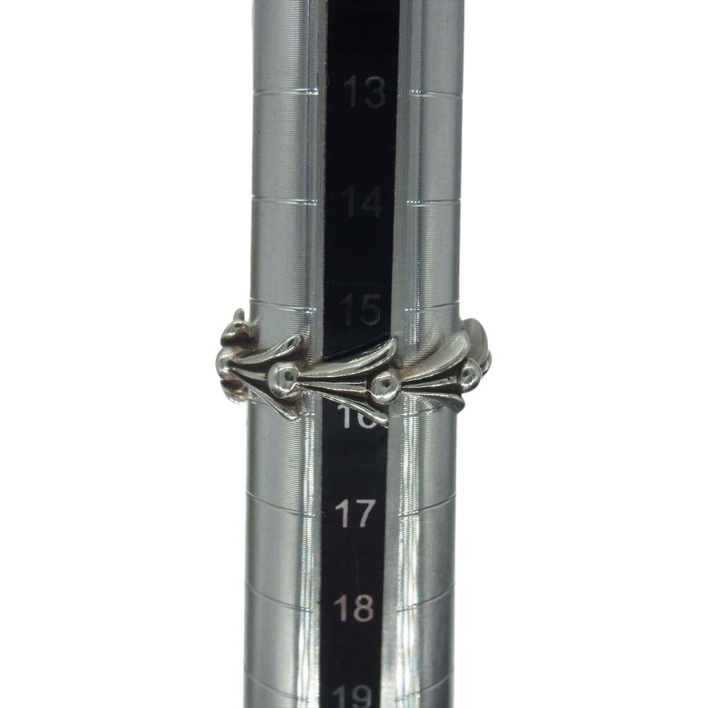 CHROME HEARTS クロムハーツ（原本無） クロス テイル リング シルバー系 16号【中古】