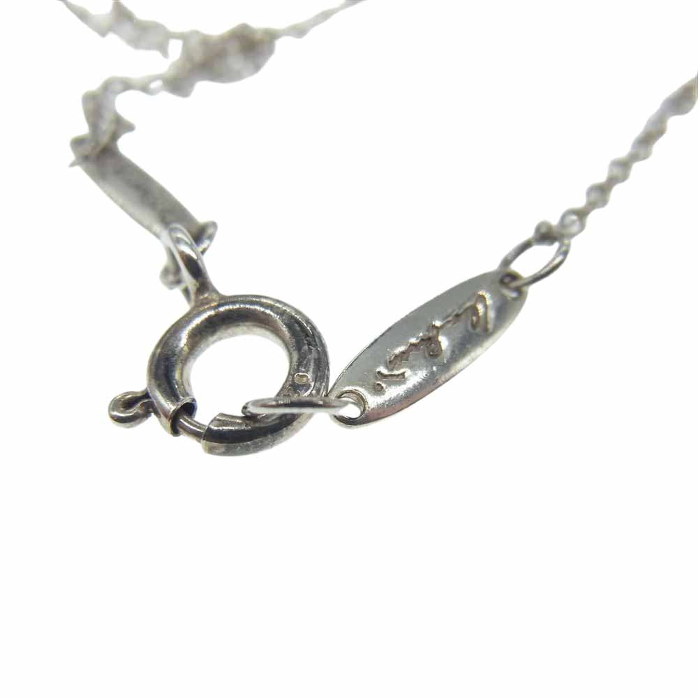TIFFANY&Co. ティファニー エルサペレッティ スモール クロス ネックレス シルバー系【中古】