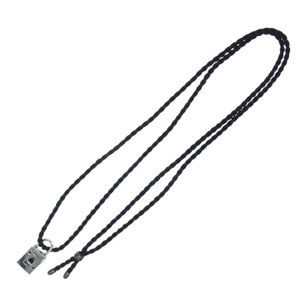 TIFFANY&Co. ティファニー スペード トランプチャーム ペンダント ネックレス シルバー系【中古】