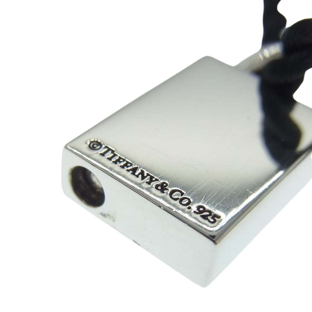 TIFFANY&Co. ティファニー スペード トランプチャーム ペンダント ネックレス シルバー系【中古】