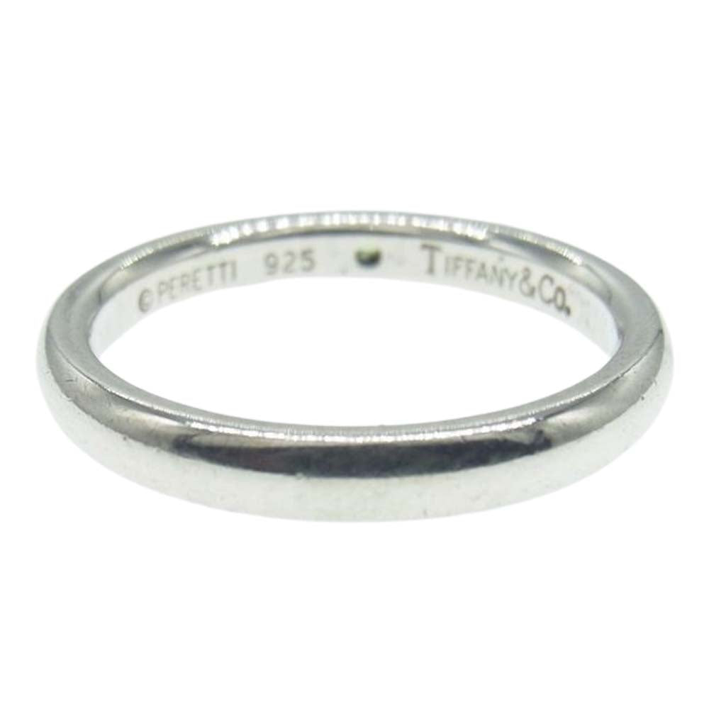 TIFFANY&Co. ティファニー 1P エルサペレッティ スタッキング バンド リング シルバー系 10号【中古】