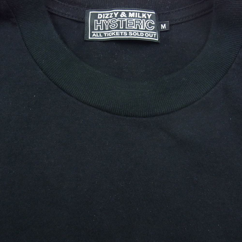 HYSTERIC GLAMOUR ヒステリックグラマー 02233CL09 WOMAN BANANA 長袖 Tシャツ カットソー ブラック系 M【美品】【中古】