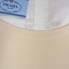 PRADA プラダ 37688 P387TM 8132 V60 フラップデザイン バックジップ ワンピース ベージュ系 42【美品】【中古】
