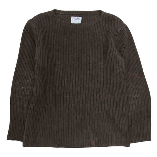 VISVIM ビズビム 16SS 0116105015002 KNIT SWEATER クルーネック ニット セーター ブラウン系 2【中古】