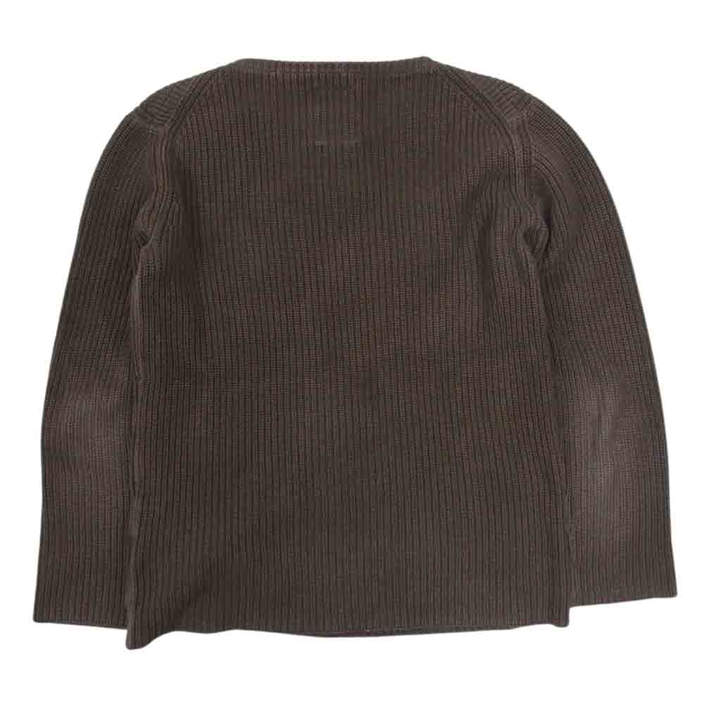VISVIM ビズビム 16SS 0116105015002 KNIT SWEATER クルーネック ニット セーター ブラウン系 2【中古】