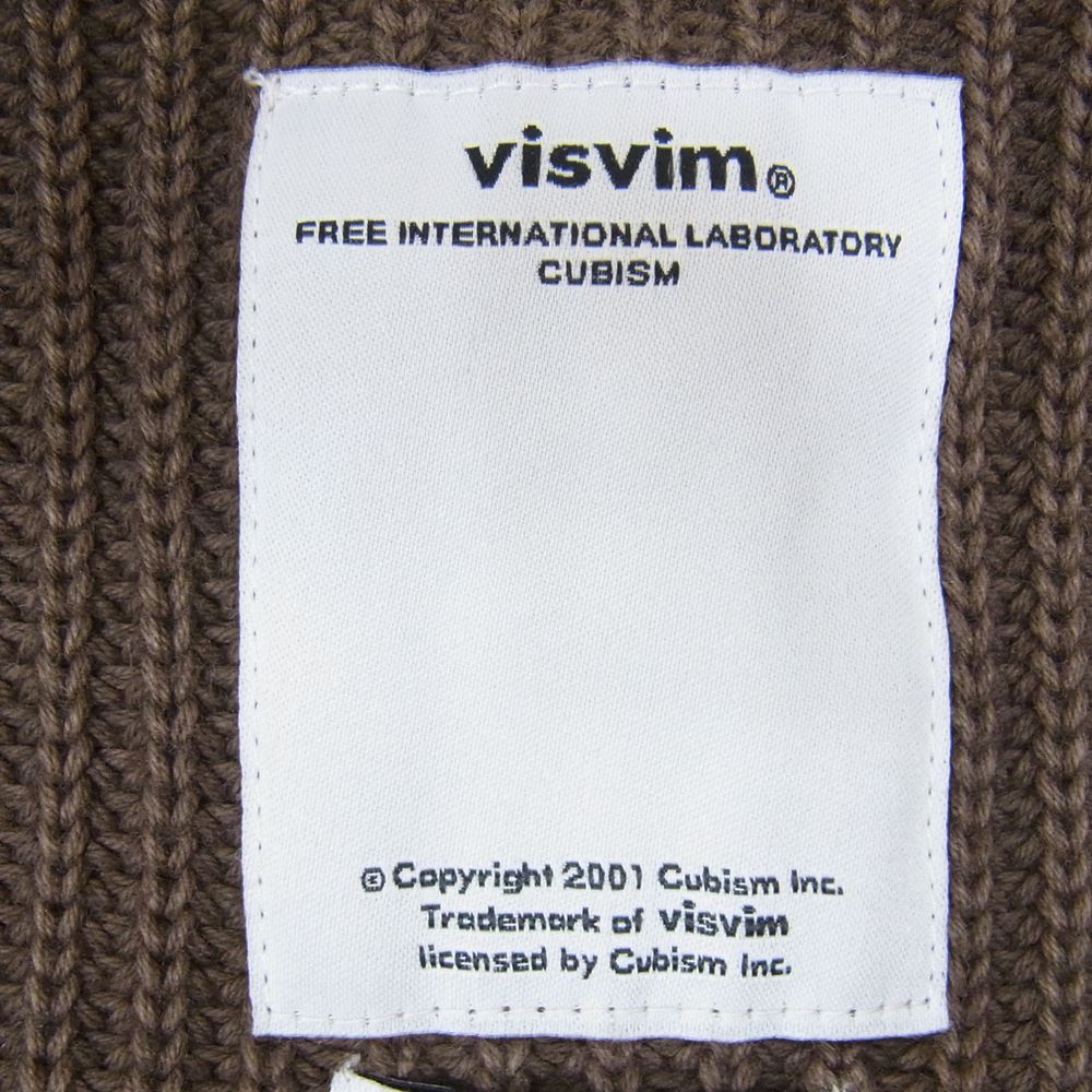 VISVIM ビズビム 16SS 0116105015002 KNIT SWEATER クルーネック ニット セーター ブラウン系 2【中古】