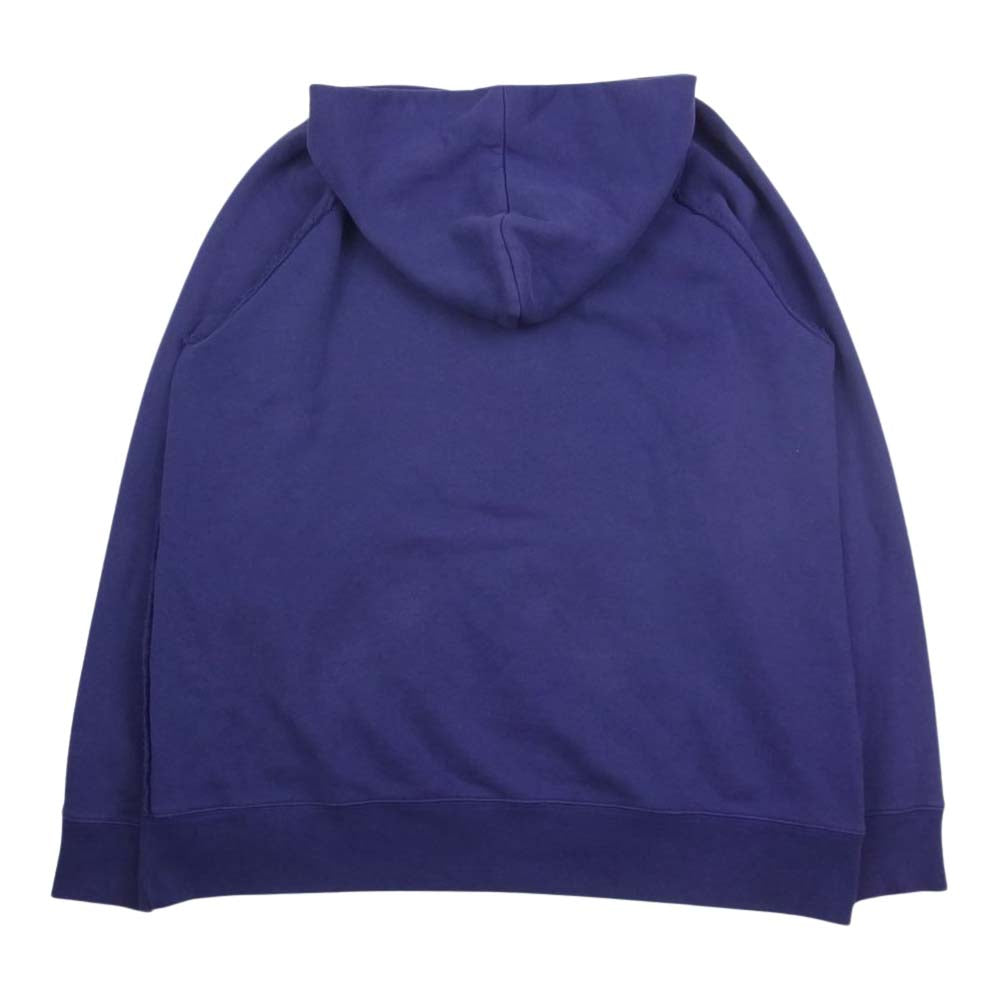 Needles ニードルス 19AW FK218 Sweat Hoody パピヨンプリント スウェット フーディ プルオーバー パーカー パープル系 XS【中古】