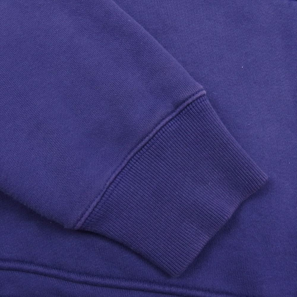 Needles ニードルス 19AW FK218 Sweat Hoody パピヨンプリント スウェット フーディ プルオーバー パーカー パープル系 XS【中古】