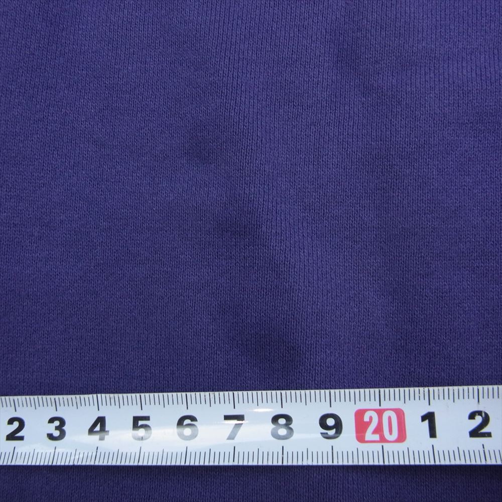 Needles ニードルス 19AW FK218 Sweat Hoody パピヨンプリント スウェット フーディ プルオーバー パーカー パープル系 XS【中古】