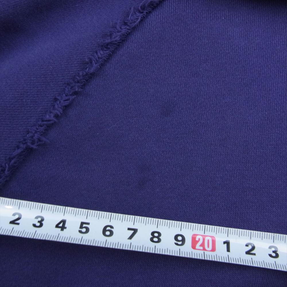 Needles ニードルス 19AW FK218 Sweat Hoody パピヨンプリント スウェット フーディ プルオーバー パーカー パープル系 XS【中古】