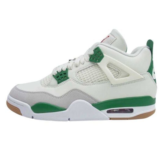 NIKE ナイキ DR5415-103 Nike SB Air Jordan 4 Pine Green エアジョーダン パイングリーン スニーカー ホワイト系 26cm【新古品】【未使用】【中古】