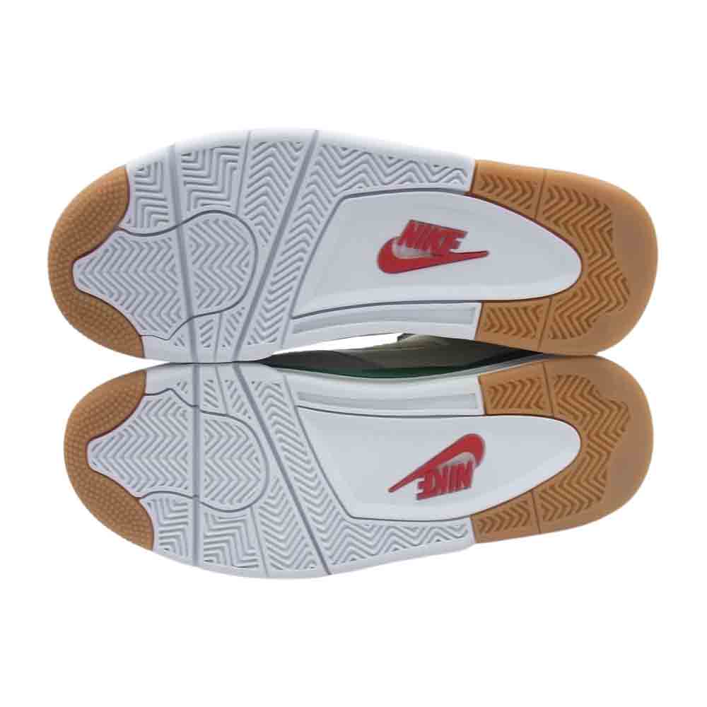 NIKE ナイキ DR5415-103 Nike SB Air Jordan 4 Pine Green エアジョーダン パイングリーン スニーカー ホワイト系 26cm【新古品】【未使用】【中古】