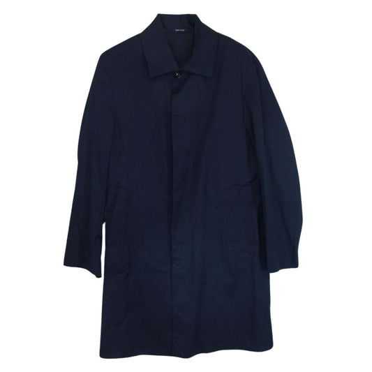 MAISON MARTIN MARGIELA メゾンマルタンマルジェラ 13SS S50AH0017 14ライン コットン ステンカラー コート ネイビー系 44【中古】