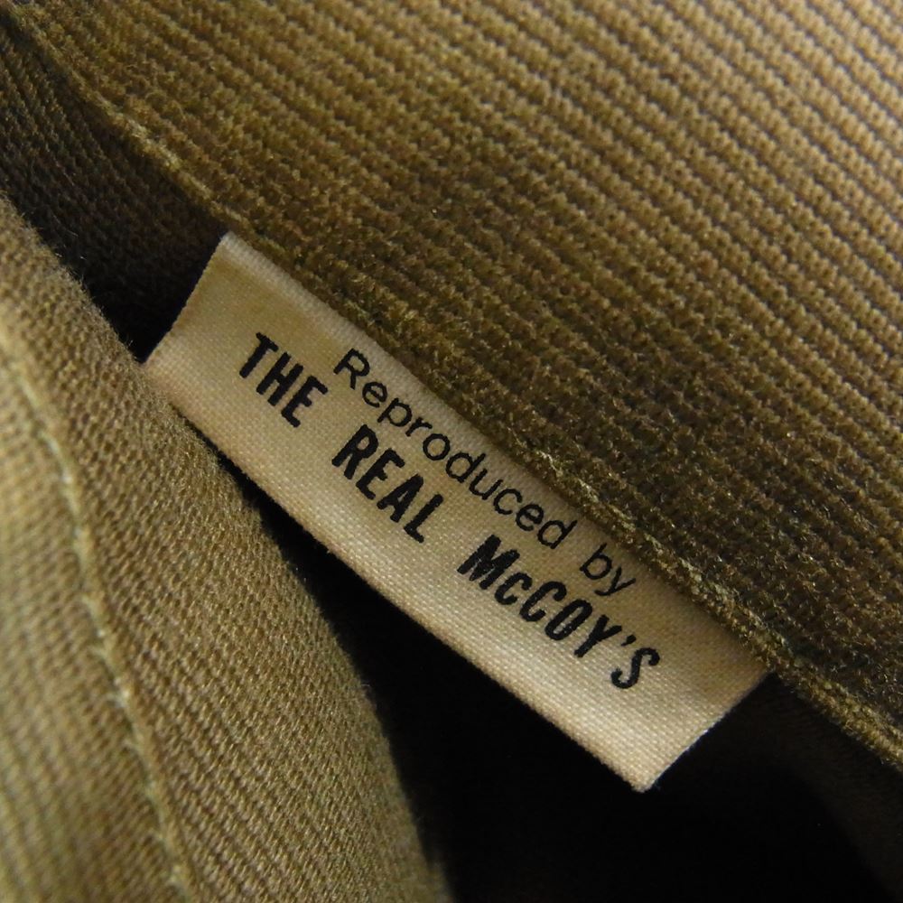 The REAL McCOY'S ザリアルマッコイズ CONTRACT N5SX 1489 N-1 デッキ ジャケット カーキ系 34【中古】