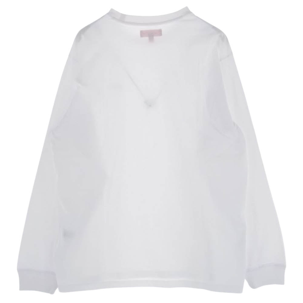 Supreme シュプリーム 23AW Small Box L/S Tee スモールボックスロゴ ロングスリーブ TEE 長袖 Ｔシャツ ホワイト  ホワイト系 M【新古品】【未使用】【中古】