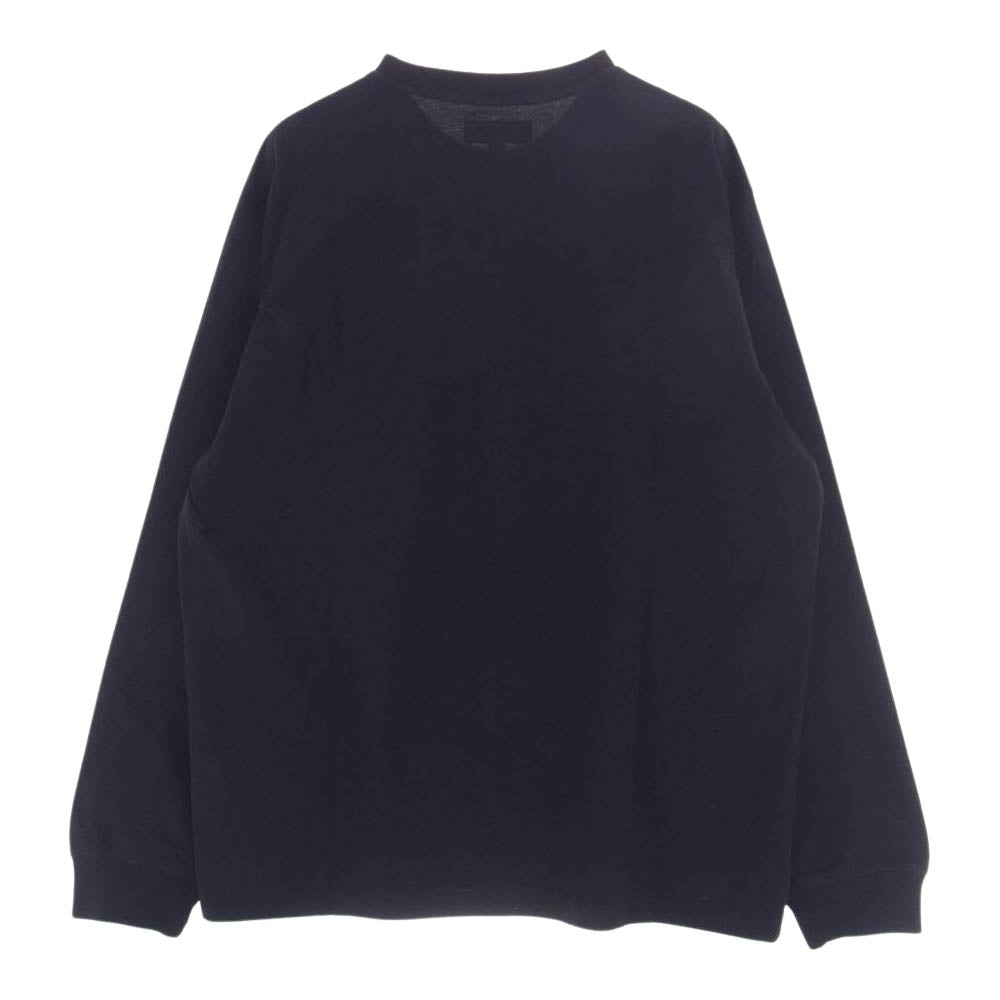 Supreme シュプリーム 23AW Small Box L/S Tee スモールボックスロゴ ロングスリーブ TEE 長袖 Ｔシャツ ブラック  ブラック系 M【新古品】【未使用】【中古】