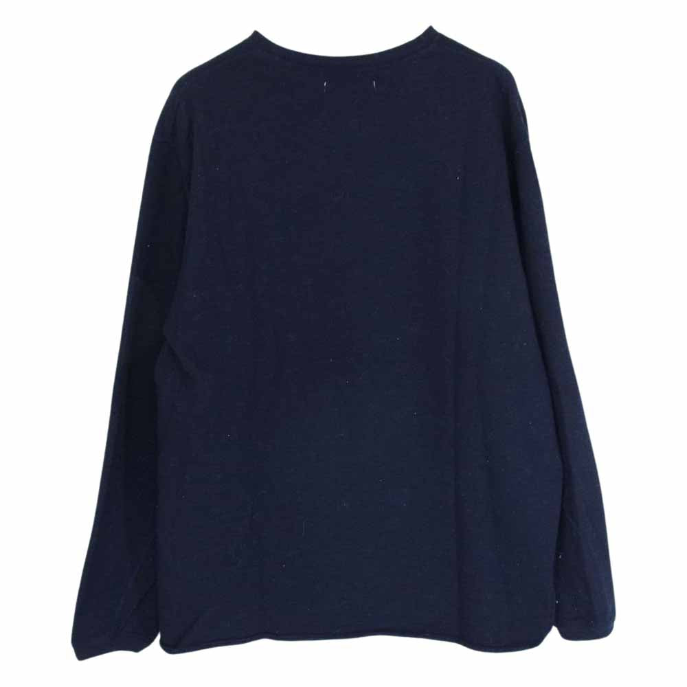 nonnative ノンネイティブ NN-C3808 DWELLER L/S TEE W/N/P HEAVY JERSEY Mt.Breath Wool ドゥエラー ヘビー ジャージー ウール 長袖 Tシャツ ネイビー ネイビー系 2【中古】