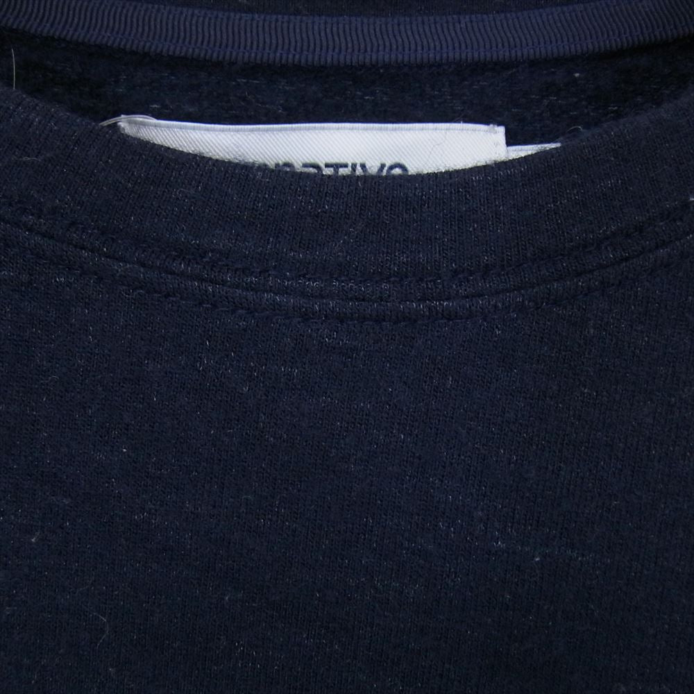 nonnative ノンネイティブ NN-C3808 DWELLER L/S TEE W/N/P HEAVY JERSEY Mt.Breath Wool ドゥエラー ヘビー ジャージー ウール 長袖 Tシャツ ネイビー ネイビー系 2【中古】