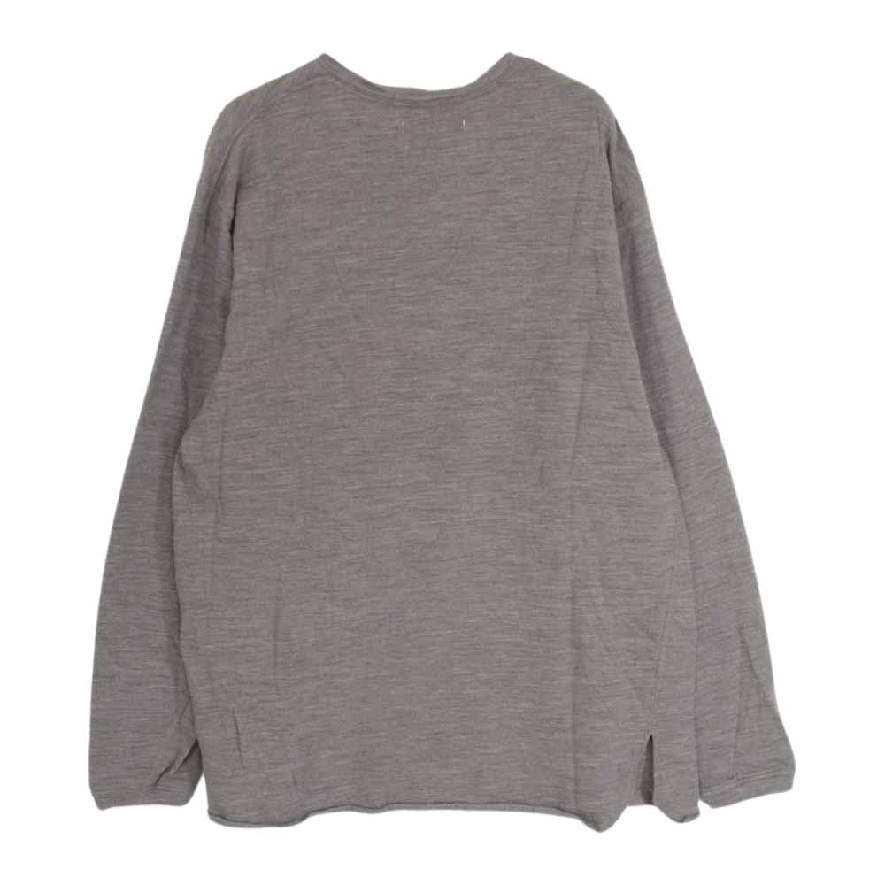nonnative ノンネイティブ NN-C3808 DWELLER L/S TEE W/N/P HEAVY JERSEY Mt.Breath Wool ドゥエラー ヘビー ジャージー ウール 長袖 Tシャツ ベージュ ベージュ系 2【中古】