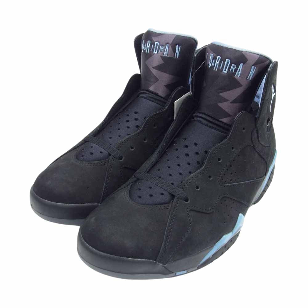NIKE AIR JORDAN ナイキ ジョーダン CU9307-004 AIR JORDAN 7 RETRO CHAMBRAY エアジョーダン7 レトロ シャンブレー ハイカット スニーカー  ブラック系 28.5cm【新古品】【未使用】【中古】