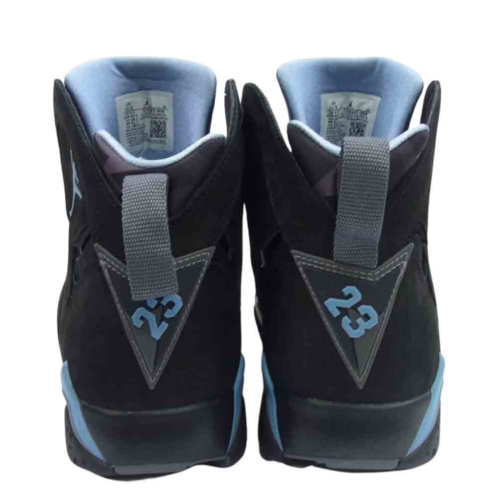 NIKE AIR JORDAN ナイキ ジョーダン CU9307-004 AIR JORDAN 7 RETRO CHAMBRAY エアジョーダン7 レトロ シャンブレー ハイカット スニーカー  ブラック系 28.5cm【新古品】【未使用】【中古】