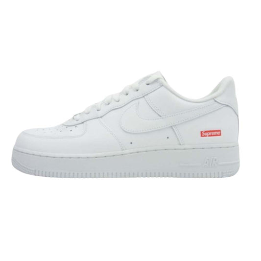 Supreme シュプリーム CU9225-100 × NIKE AIR FORCE 1 LOW ナイキ エアフォース1 ローカット スニーカー ホワイト ホワイト系 28cm【新古品】【未使用】【中古】