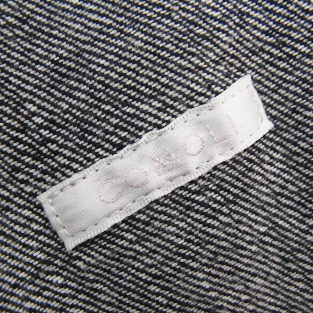 COMOLI コモリ 23SS X01-01002 デニム カバーオール ワーク ジャケット