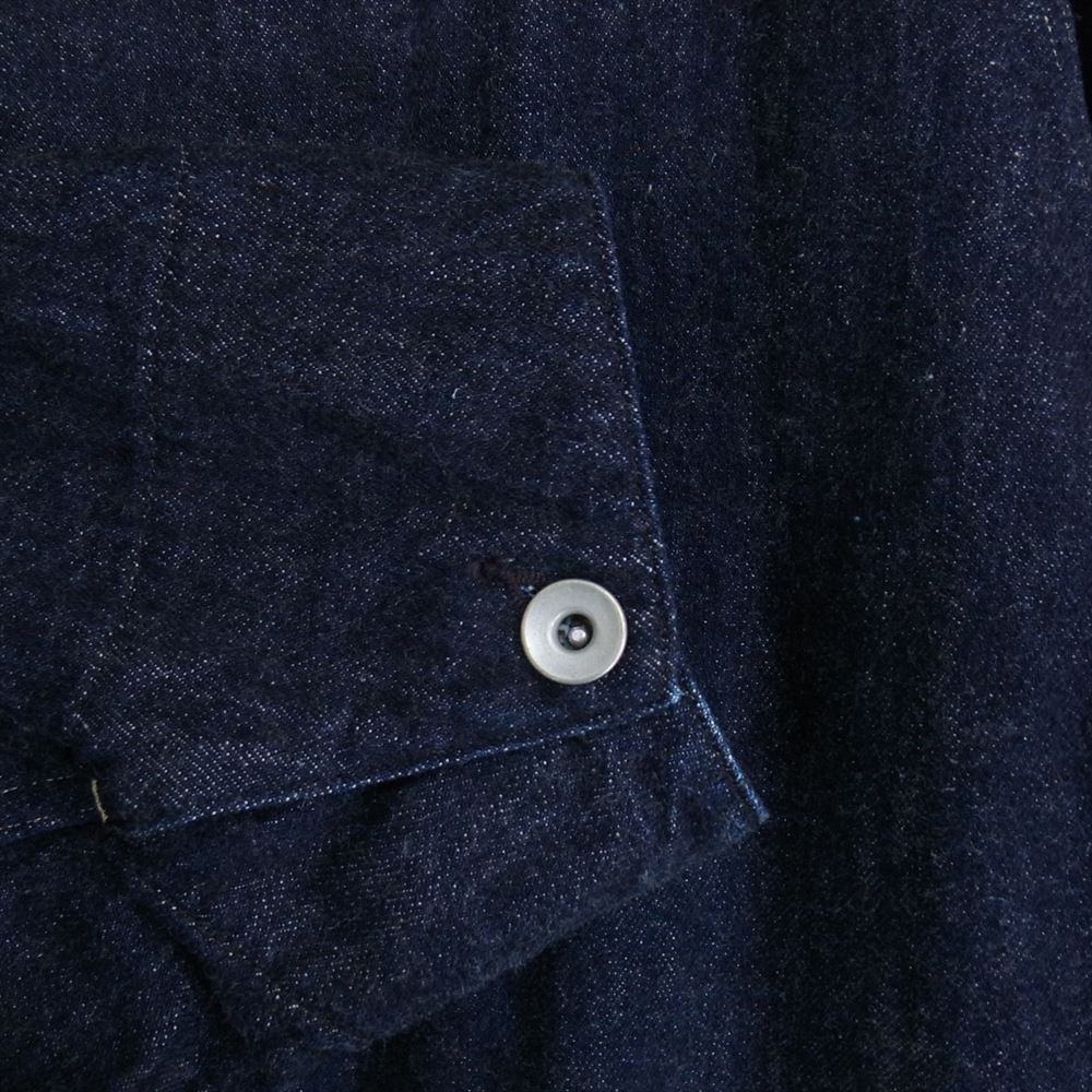 COMOLI コモリ 23SSデニムワークジャケット (X01-01002) 3 23SS comoli デニムワークジャケット 3 COMOLI コモリ 23SS X01-01002