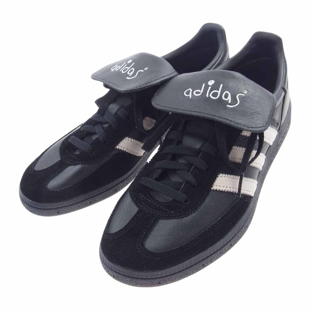 adidas アディダス HP6695 Originals × SHUKYU × E-WAX Handball Spezial Core Black シュウキュウ イーワックス ハンドボール スペツィアル スニーカー ブラック系 27cm【美品】【中古】