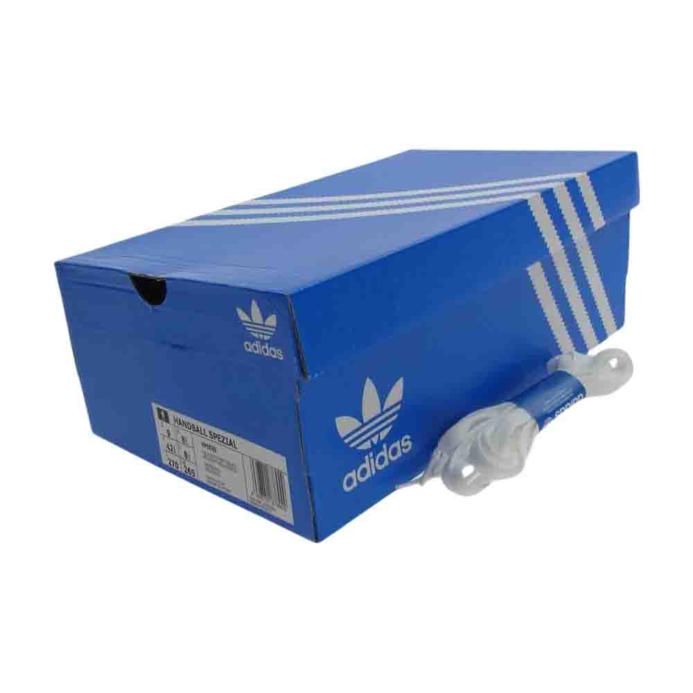 adidas アディダス HP6695 Originals × SHUKYU × E-WAX Handball Spezial Core Black シュウキュウ イーワックス ハンドボール スペツィアル スニーカー ブラック系 27cm【美品】【中古】