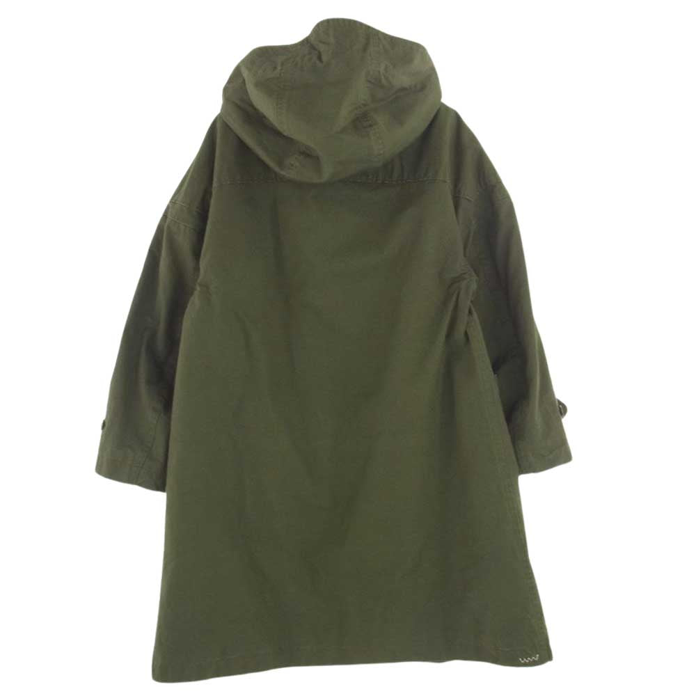 VISVIM ビズビム 21AW 0320205013004 WMV ダブリューエムブイ MALLORY CONVOY COAT W マロリー コンボイ 裏ウール アルパカ ボア ダッフル コート オリーブグリーン系【中古】