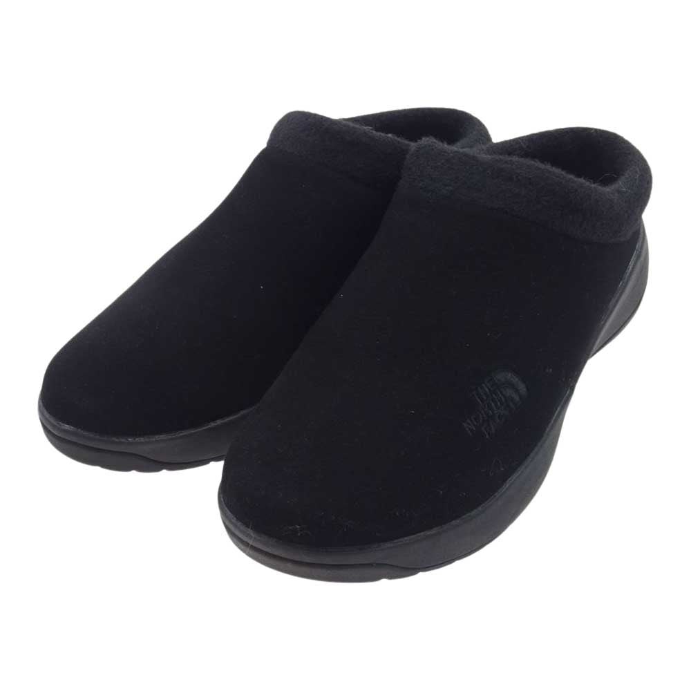 THE NORTH FACE ノースフェイス NFW52071 バラード ミュール ウィンター ブーツ シューズ ブラック系 25cm【中古】