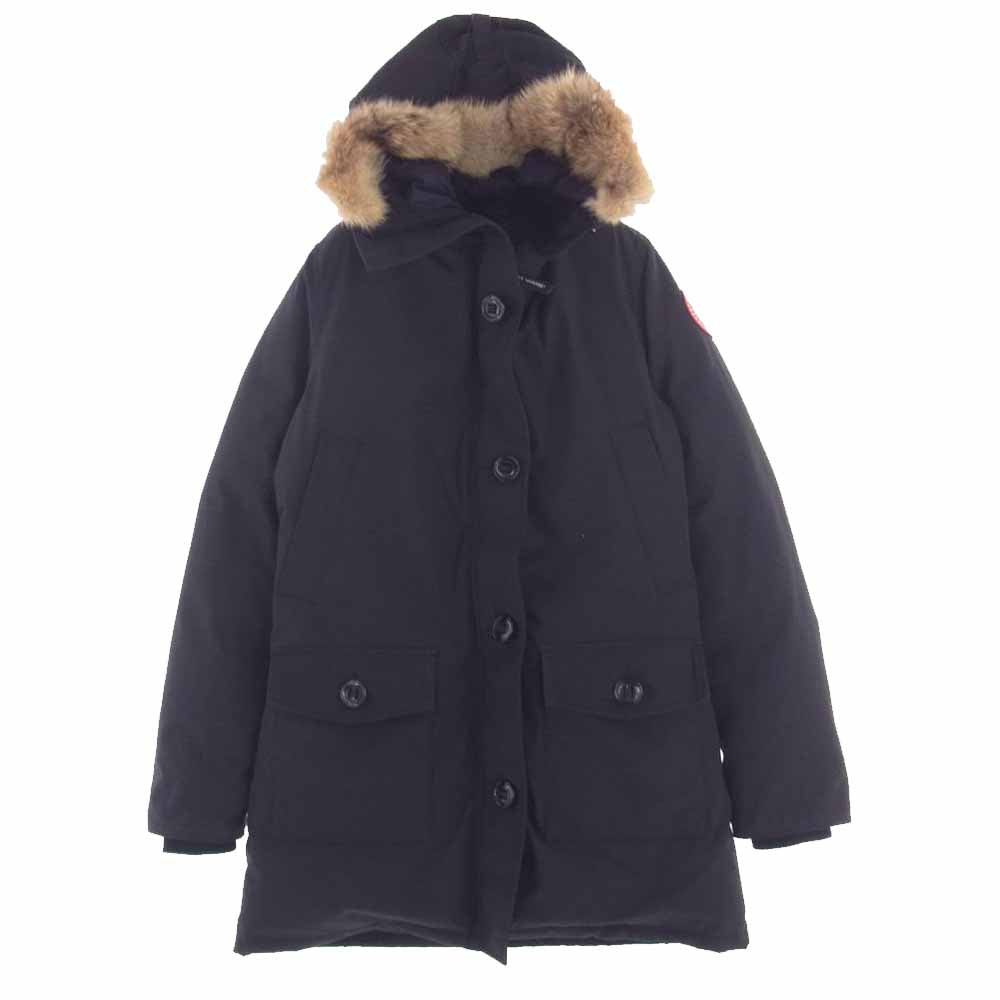CANADA GOOSE カナダグース 2603JL 国内正規品 サザビーリーグタグ Bronte Parka ブロンテ パーカー ダウン ジャケット ブラック系 M【美品】【中古】