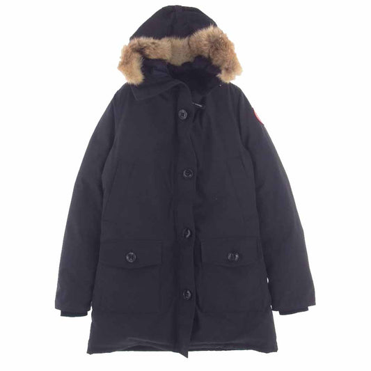 CANADA GOOSE カナダグース 2603JL 国内正規品 サザビーリーグタグ Bronte Parka ブロンテ パーカー ダウン ジャケット ブラック系 M【美品】【中古】