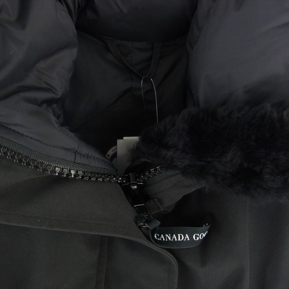 CANADA GOOSE カナダグース 2603JL 国内正規品 サザビーリーグタグ Bronte Parka ブロンテ パーカー ダウン ジャケット ブラック系 M【美品】【中古】