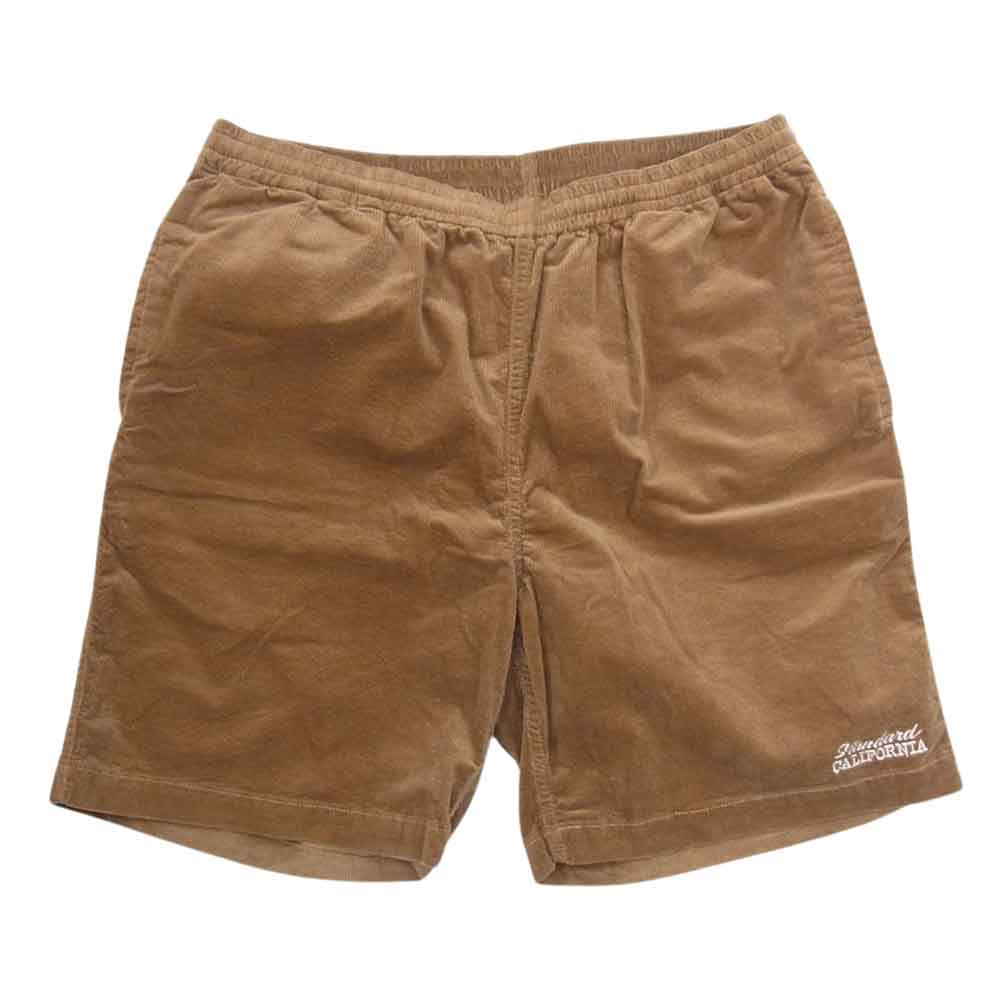 STANDARD CALIFORNIA スタンダードカリフォルニア SD Stretch Corduroy Easy Shorts コーデュロイ ショーツ ブラウン系 M【極上美品】【中古】