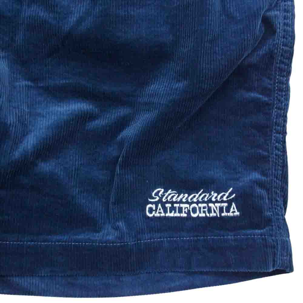 STANDARD CALIFORNIA スタンダードカリフォルニア SD Stretch Corduroy Easy Shorts コーデュロイ ショーツ ブルー ネイビー系 M【極上美品】【中古】