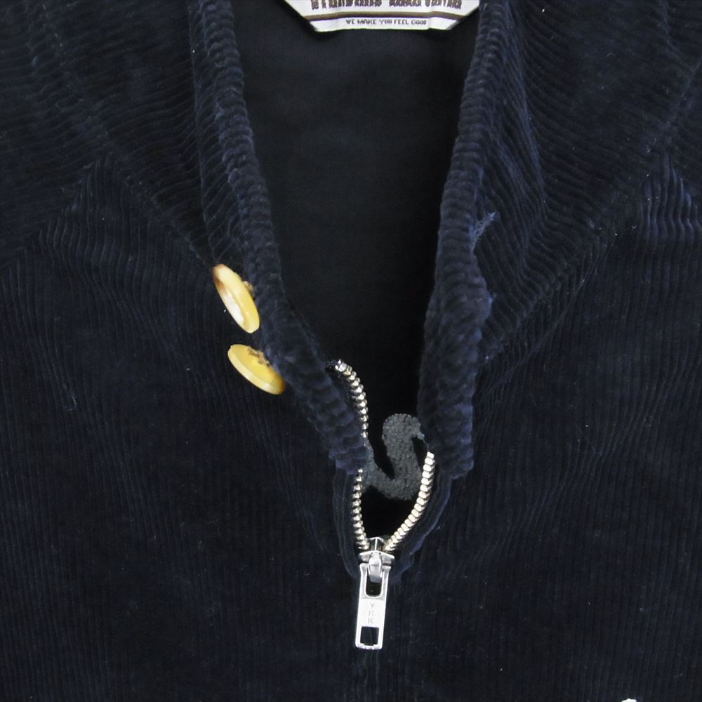 STANDARD CALIFORNIA スタンダードカリフォルニア SD Corduroy Harrington Jacket コーデュロイ ハリントン ジャケット ネイビー系 M【極上美品】【中古】