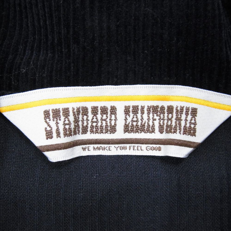 STANDARD CALIFORNIA スタンダードカリフォルニア SD Corduroy Harrington Jacket コーデュロイ ハリントン ジャケット ネイビー系 M【極上美品】【中古】