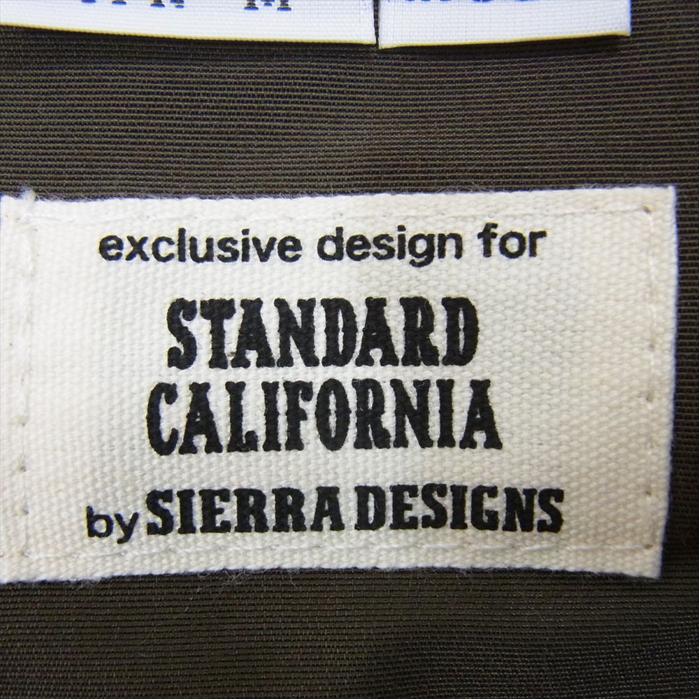 STANDARD CALIFORNIA スタンダードカリフォルニア × SIERRA DESIGNS SD Mountain Parka シェラデザイン マウンテンパーカ ベージュ ブラウン系 M【極上美品】【中古】