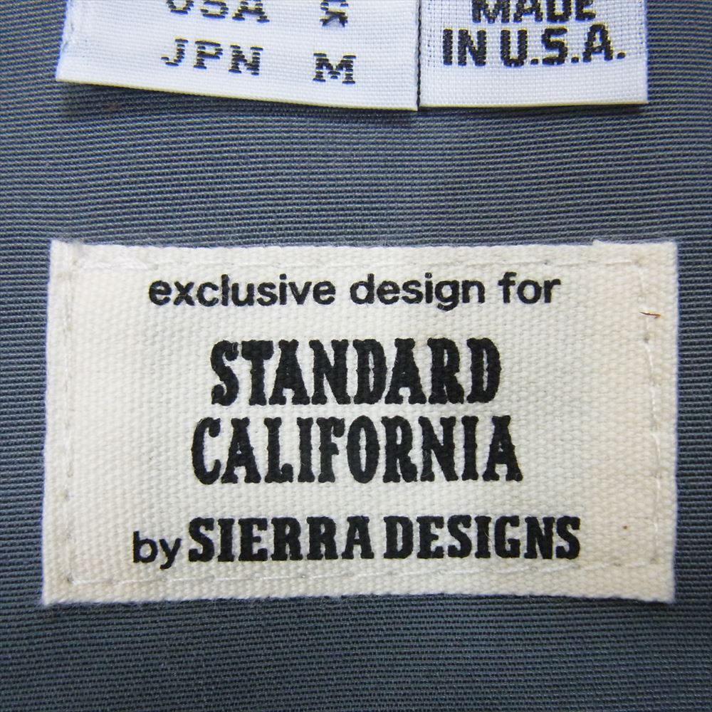 STANDARD CALIFORNIA スタンダードカリフォルニア × SIERRA DESIGNS SD Mountain Parka シェラデザイン マウンテンパーカ ネイビー系 M【極上美品】【中古】