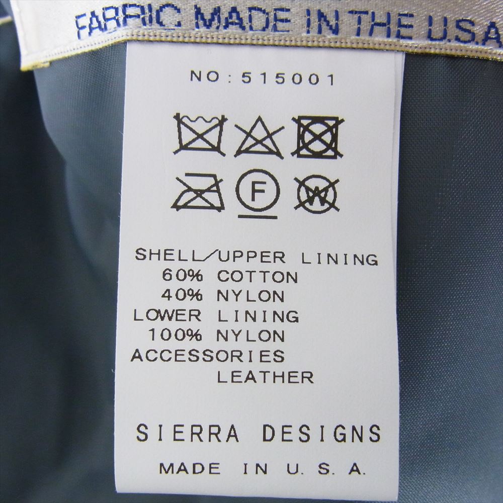 STANDARD CALIFORNIA スタンダードカリフォルニア × SIERRA DESIGNS SD Mountain Parka シェラデザイン マウンテンパーカ ネイビー系 M【極上美品】【中古】