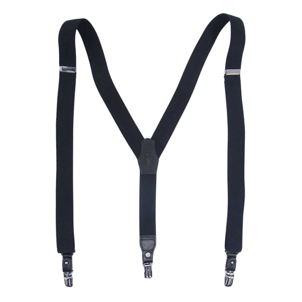 Yohji Yamamoto POUR HOMME ヨウジヤマモトプールオム HA-Q91-291 25MM 定番 サスペンダー ブラック系【中古】