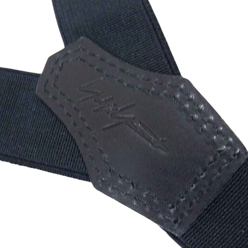 Yohji Yamamoto POUR HOMME ヨウジヤマモトプールオム HA-Q91-291 25MM 定番 サスペンダー ブラック系【中古】