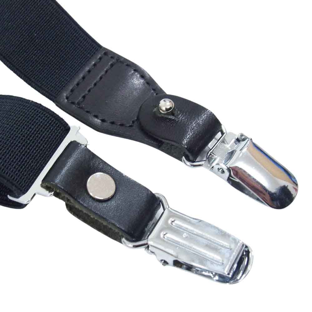 Yohji Yamamoto POUR HOMME ヨウジヤマモトプールオム HA-Q91-291 25MM 定番 サスペンダー ブラック系【中古】