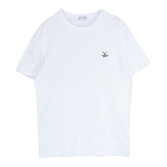 MONCLER モンクレール I10918C00020 SS TSHIRT 3 PACK ワッペン Tシャツ 半袖 ホワイト系 M【中古】