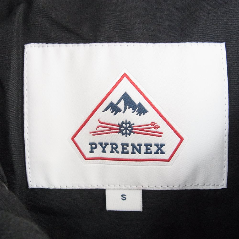 Pyrenex ピレネックス ANNECY FUR INT'L  アヌシー ラクーン ファー ダウン ジャケット コート ブラック系 S【中古】